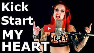 Motley Crue  Kickstart My Heart cover  Kati Cher  Ken Tamplin Vocal Academy [upl. by Ehcrop]