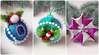 🎀🎄 3 Ideas Christmas craft 🎄 DIY Christmas tree toys 🎄 Christmas Decorations 🎄 Christmas Ornaments [upl. by Ludlow]