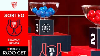 Sorteo Copa del Rey  EN DIRECTO 📡 [upl. by Inaluiak]