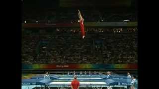 Jason Burnett CAN Final Routine 2nd Beijing Olympics 2008 [upl. by Adorne377]