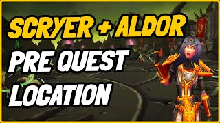 Aldor and Scryer Pre quest  how to choose the faction [upl. by Einaffit372]