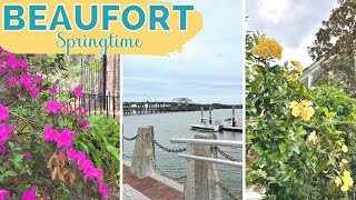 Visit Beaufort South Carolina Springtime  Downtown Beaufort  Historic Churches [upl. by Kcaz]