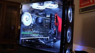 Bgears bVoguish Gaming PC with Tempered Glass ATX Mid Tower Review Test  Support EATX ATX [upl. by Valry103]