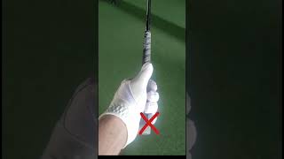 HOW TO GRIP THE GOLF CLUB  Left Hand Hold shorts [upl. by Young273]