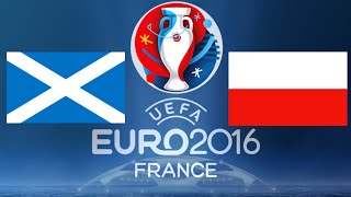 Eliminacje do UEFA Euro 2016 France  Grupa D  Szkocja vs Polska  2 połowa 8102015 60 fps [upl. by Rodman607]