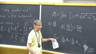 Nathan Berkovits Introduction to Supersymmetry  Class 2 of 4 [upl. by Simson992]