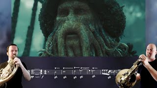 Pirates of the Caribbean 3  Maelstrom Pt 1  French Horn Cover feat Andrew Merideth [upl. by Orfield]