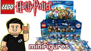 lego Minifiguras de HARRY POTTER Review de la Coleccion Parte 1 [upl. by Allemat762]