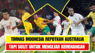 BERITA BOLA TERBARU HARI INI  TIMNAS INDONESIA SEMPAT REPOTKAN TIMNAS AUSTRALIA [upl. by Airehtfele]