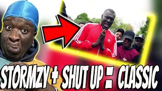 American Rapper Reacts To  STORMZY  SHUT UP Reaction [upl. by Moser632]