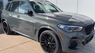 2022 BMW X5 40i M sport package Dravit Grey [upl. by Mokas211]