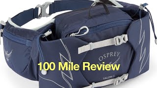 Osprey Talon 6 Review Tempest 6  Hiking Waistpack Review [upl. by Irrek931]