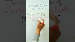 Sales BásicasFormulación Perclorato básico de Calcio química quimica formulacion [upl. by Eznyl]