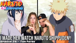 TALK THROUGH JUTSU Girlfriends Reaction Naruto Shippuden Episode 215 [upl. by Noleta]