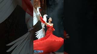 The girl transformed into a Parrot on AGT americagottalent agt talent [upl. by Rovert240]