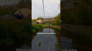 England’s LONGEST zipwire Fly with me at Hangloose Adventure in Bluewater United Kingdom 🇬🇧 [upl. by Hokanson188]