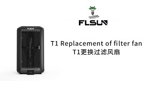 How to replace the filter fan of T1 [upl. by Soneson]