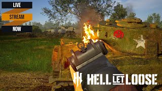 Hell Let Loose Live  Welcome to The Squad Gentlemans  gaming hellletloose livestream [upl. by Adlig]