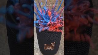 🔊 Blue and Red paint ✅ Extreme bass test shorts jbl bass asmr [upl. by Eillit105]