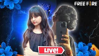 🔴FREE FIRE LIVE WITH AASHKI AND 1 VS 4 GUILD TEST😎 classyff fflive nonstopgaming girlgamer [upl. by Alaine]