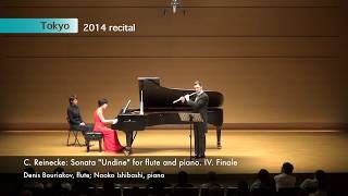 C Reinecke Flute Sonata quotUndinequot Op 167 IV Finale Allegro molto agitato ed appassionato [upl. by Innaig675]