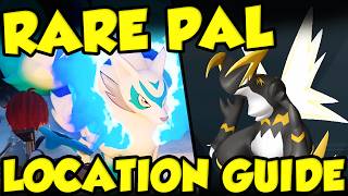 RARE PAL LOCATIONS BEST PALS TO CATCH IN PALWORLD [upl. by Jozef]