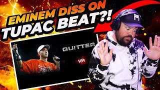 RAPPER REACTS to Eminem  Quitter ft D12 EVERLAST DISS [upl. by Madelene]