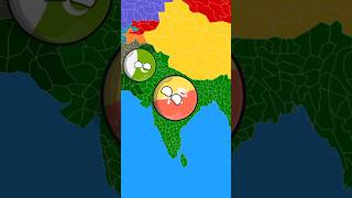 What if Bhutan 🇧🇹 Make a Empire Part 1 countryballs shorts trending shortsfeed [upl. by Alarice]