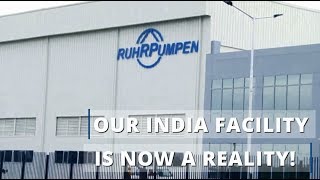 Ruhrpumpen inaugurates manufacturing facility in India [upl. by Eiggam]