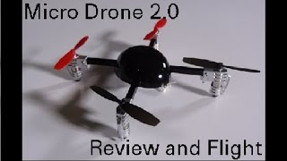 Micro Drone 20 Assembly and Flight Testing [upl. by Leisha]