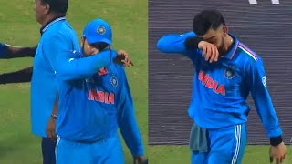 Virat Kohli and Rohit Sharma Crying After India Lost Final Against AUS  IND vs AUS Final 2023 [upl. by Groome]