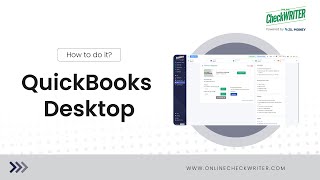 How to import checks from QuickBooks Desktop  OnlineCheckWritercom powered by Zil Money [upl. by Essila904]