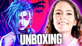 ÉNORME UNBOXING ARCANE pour la sortie de la saison 2 sur NETFLIX [upl. by Eeuqram]