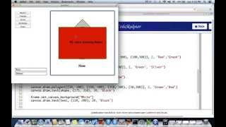 Programming in python  Draw shapes on canvas [upl. by Hanway469]
