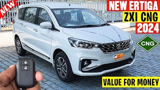 New Ertiga Zxi CNG 2024 Details Review ✅🔥new maruti Suzuki ertiga zxi model details review ✅🔥 [upl. by Netsrek]