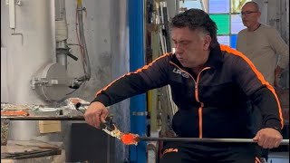 Master Glassmaker in Murano Venice [upl. by Cilla]