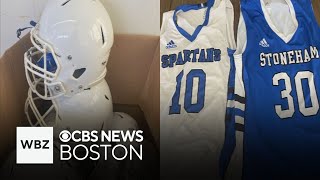 Stoneham athletic gear missing from high school after alumni event [upl. by Cowan]