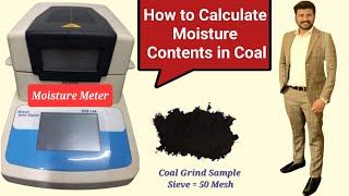 How to Find Moisture Percentage in Coal  Moisture Meter for Coal  Proximate Analysis  2023 [upl. by Viva]