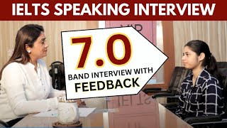 IELTS Speaking Interview  Band 7 with Feedback  Full IELTS Speaking Test 2023  Sapna Dhamija [upl. by Erbe345]