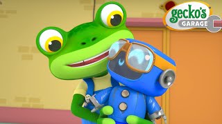 Teddy Tragedy  Geckos Garage  Cartoons For Kids  Toddler Fun Learning [upl. by Laith]