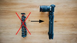 SWITCHING GORILLA POD To TRAVEL TRIPOD [upl. by Mommy]