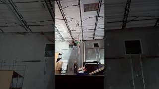 Trapeze training 💚🌹on motor winch ⛓️ trapeze cirque circuslife pianomusic [upl. by Dilaw]