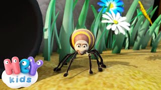 Incy Wincy Spider Nursery Rhyme  HeyKids [upl. by Ahsiekar450]