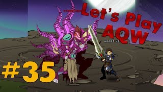 Lets Play AQW 35  Defeating Chaos Lord Khasaanda [upl. by Odragde]