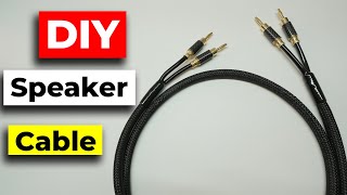 DIY Speaker Cable using Banana Plugs [upl. by Radek]