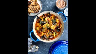 Bouillabaisse with Sundried Tomato Aioli by Justin Chapple [upl. by Taryne]