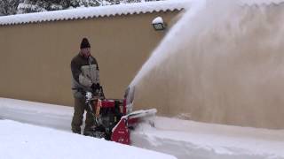 Yanmar snow thrower YSR90H [upl. by Aymik]