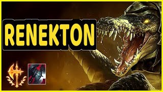 RENEKTON VS AMBESSA TOP GAMEPLAY [upl. by Haram]