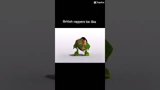 British rappers be like 💀 funny music [upl. by Bordy]