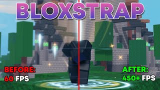 How to get MORE FPS using BLOXSTRAP 450 FPS BOOST [upl. by Aivila399]